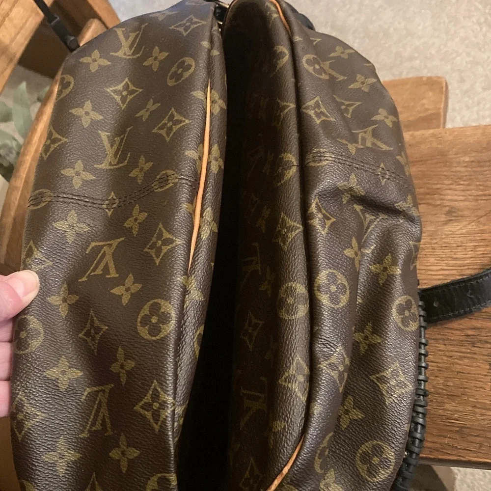 Vintage Boho Louis Vuitton Saumur 35 Saddle Bag w/Hand Braided Crossbody Strap - Picture 12 of 13